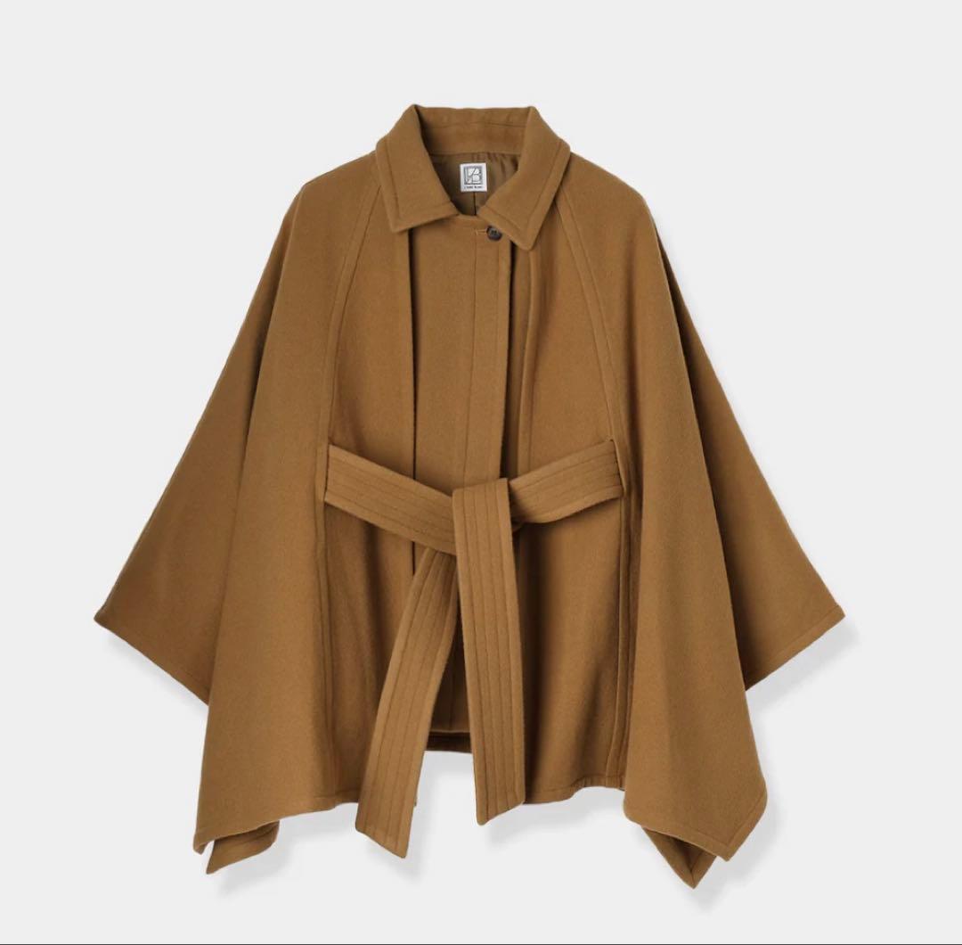 値下げ【試着のみ】laubeblanc 3way Wool Cape coat