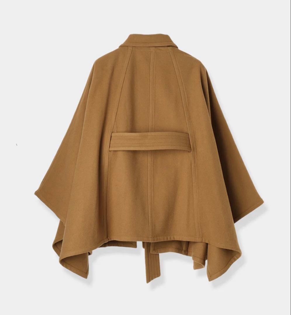 値下げ【試着のみ】laubeblanc 3way Wool Cape coat