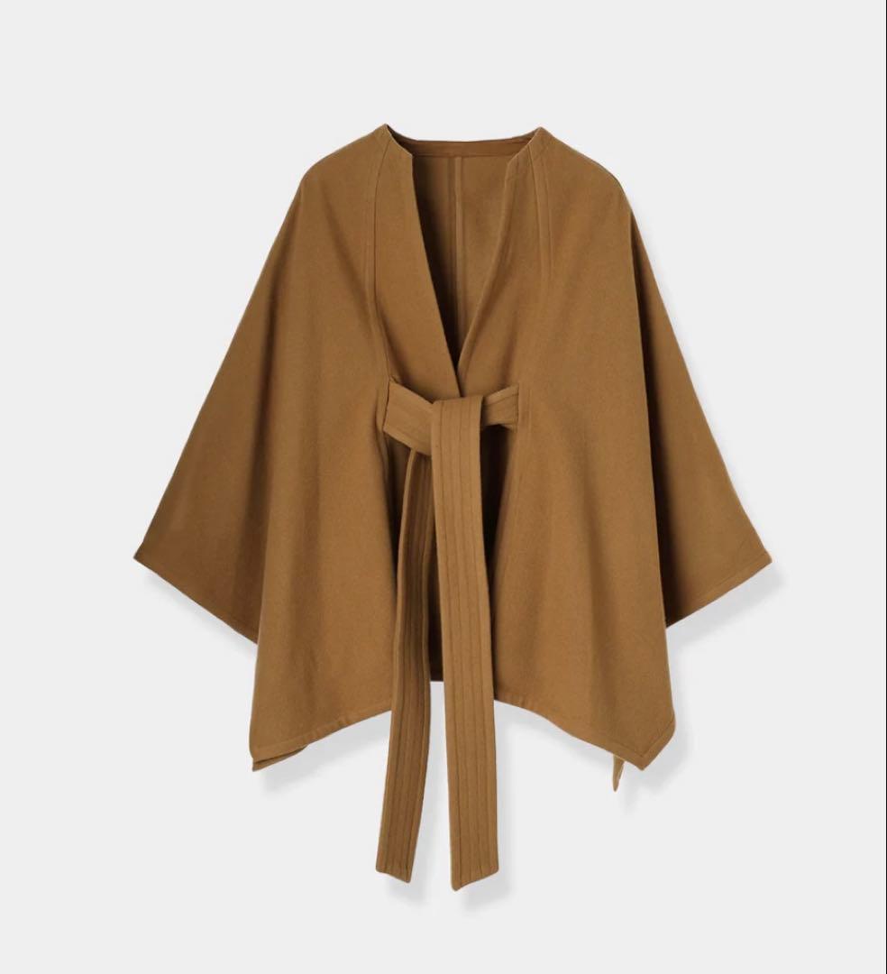 値下げ【試着のみ】laubeblanc 3way Wool Cape coat