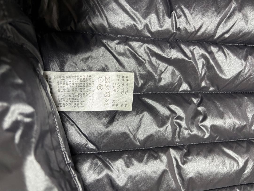 値下げしました❗️ダントンDANTON❗️ダウンベストインナーダウン　ブラック　34