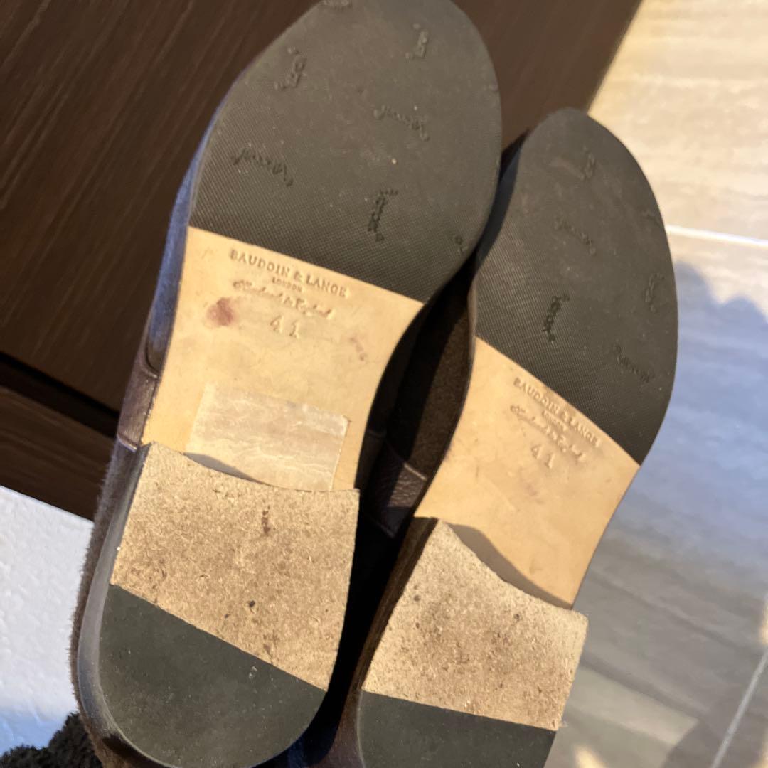 BAUDOIN&LANGE スウェードローファー　ロンドン　41
