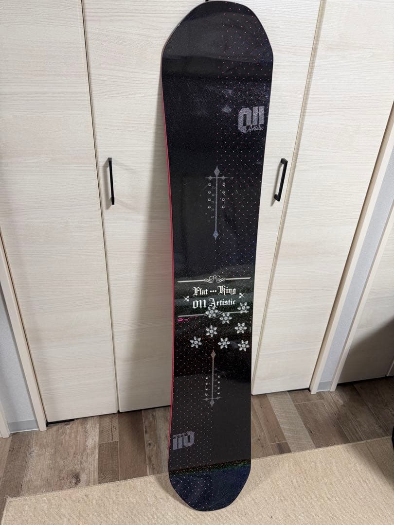 011 Artistic Flat King ゼロワン151cmスノーボード