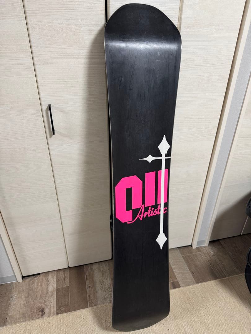 011 Artistic Flat King ゼロワン151cmスノーボード