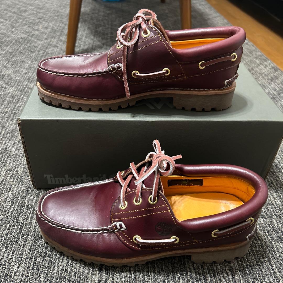【最終値下げ】Timberland オーセンティック 3eye ボート シューズ