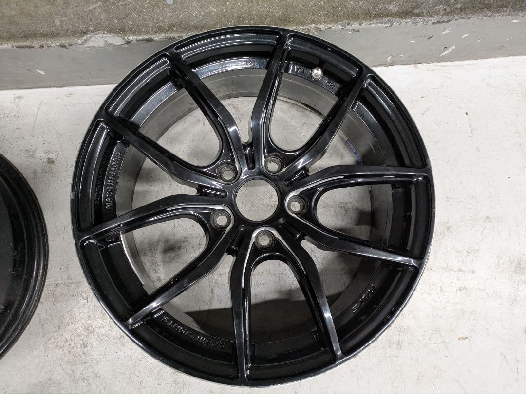 RAYZ　レイズ　アルミホイール　17インチ　2本セット　その①