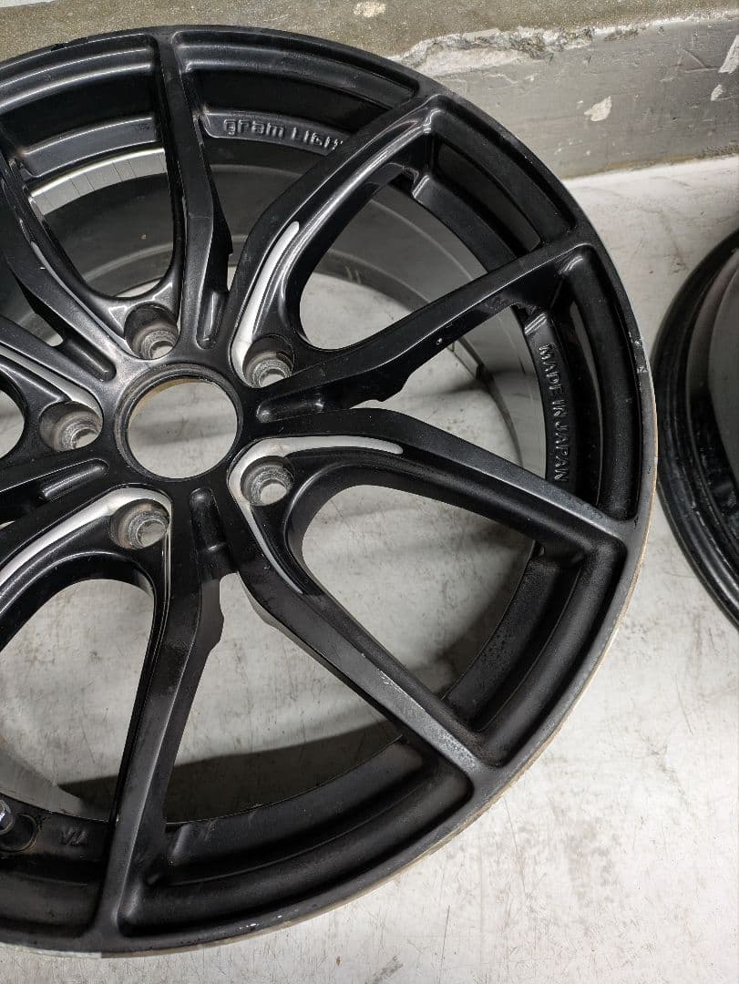 RAYZ　レイズ　アルミホイール　17インチ　2本セット　その①