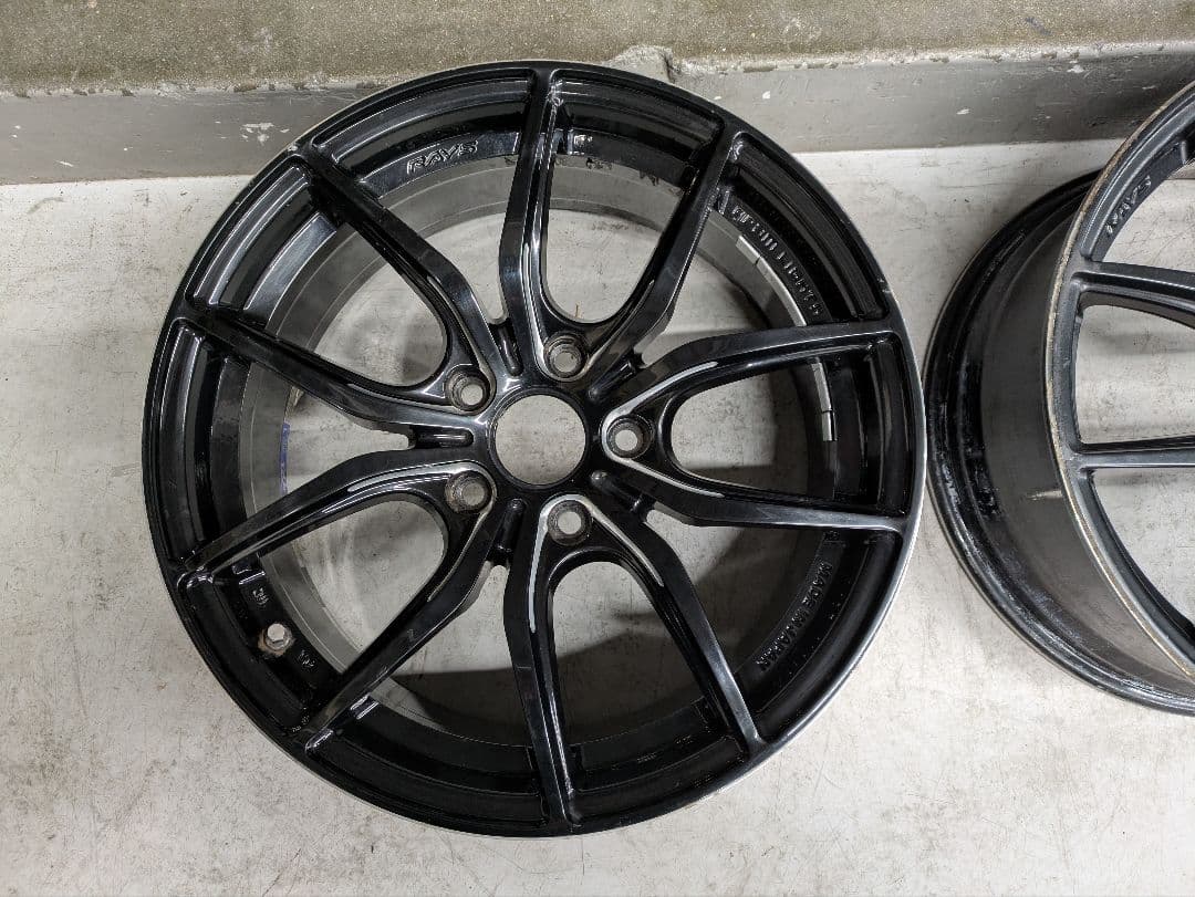 RAYZ　レイズ　アルミホイール　17インチ　2本セット　その①