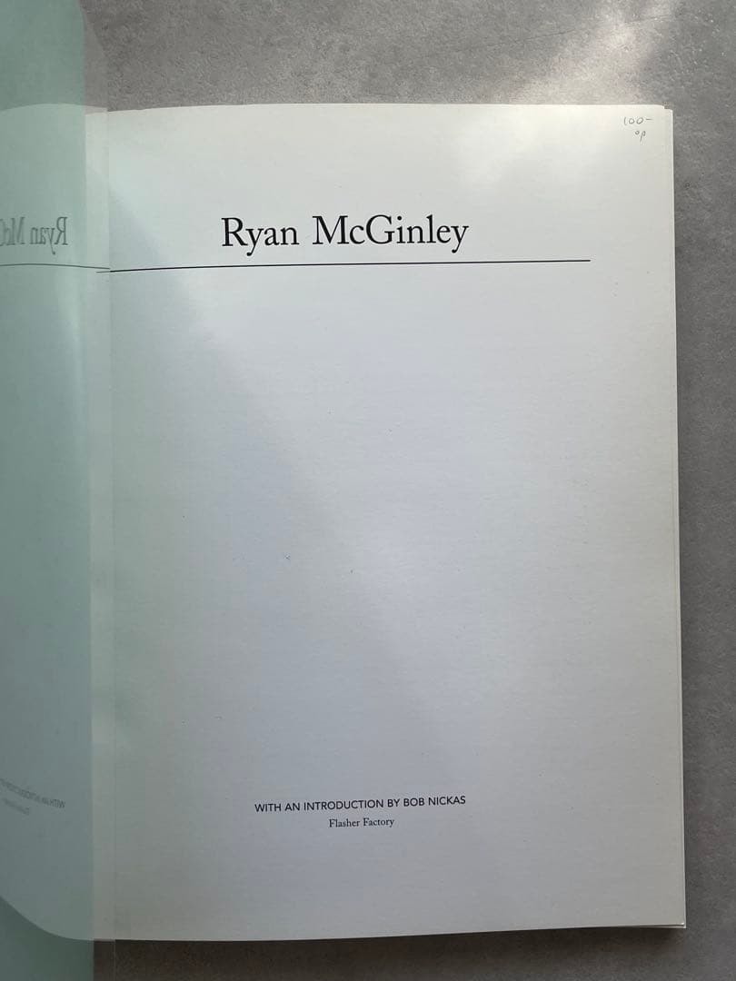 Ryan McGinley flasher 写真集　ライアン マッギンレー