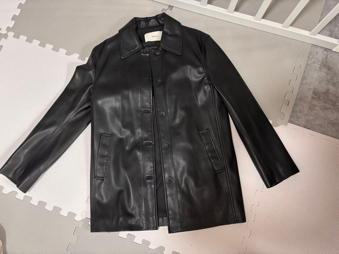 ジャケット・アウター Ecoleather Soutiencollar Jacket