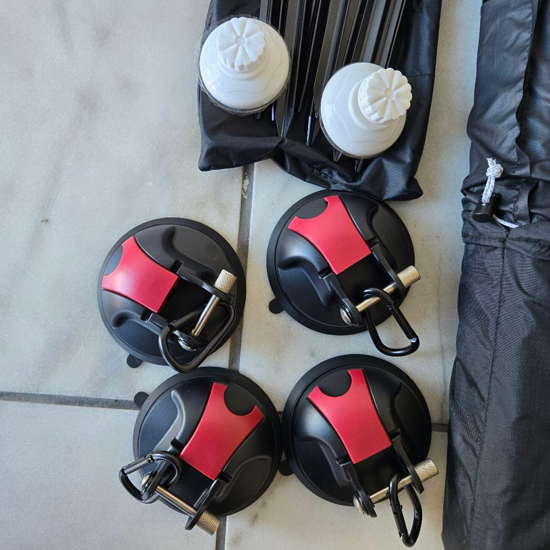 muraco　Penelope カーサイドタープ ブラック　復刻版