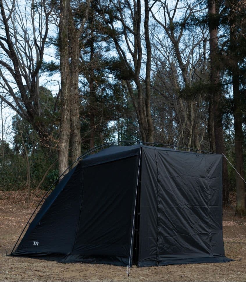 muraco　Penelope カーサイドタープ ブラック　復刻版