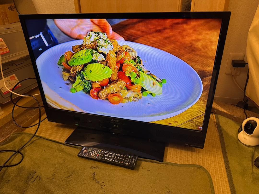 三菱 15年製32型 テレビ Blu-ray HDD内蔵 LCD-A32BHR7