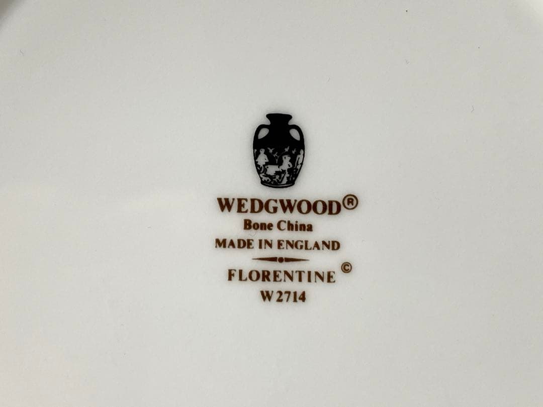  フロレンティーン ターコイズ 黒壺 プレート3枚 C−2388