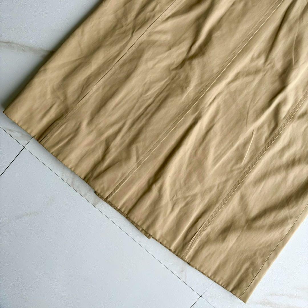 人気◆着丈104 バーバリー トレンチコート ノバチェック ロング ダブル