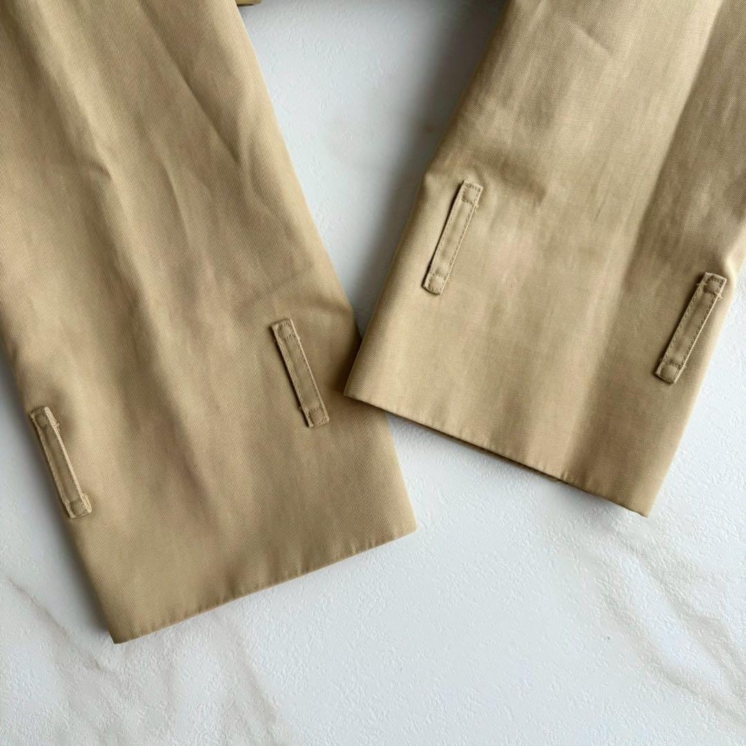 人気◆着丈104 バーバリー トレンチコート ノバチェック ロング ダブル