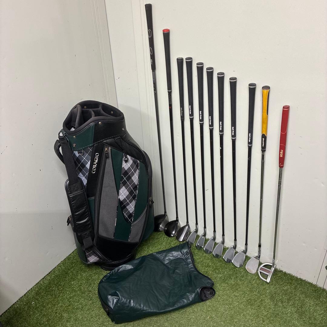 メンズゴルフクラブセット　【PRGR】【CORAGIO】【プロギア】