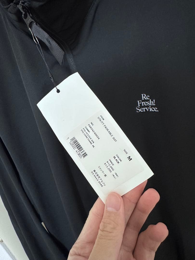 スーツ Fresh Service UTILITY PACKABLE SUIT