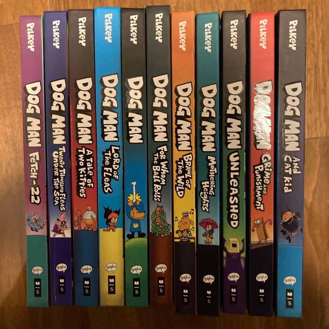 Dog Man ドッグマン11巻　英語洋書　 新品未使用　ハードカバー