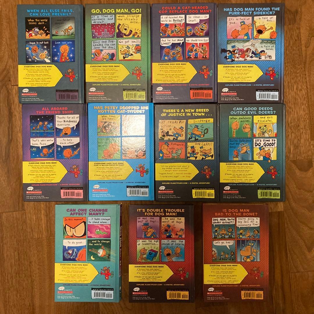 Dog Man ドッグマン11巻　英語洋書　 新品未使用　ハードカバー