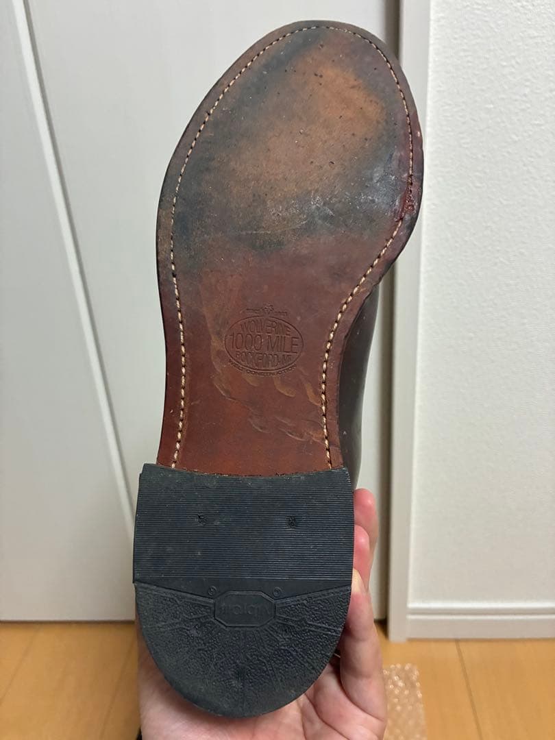 ウルヴァリン 1000マイルブーツ ホーウィン クロムエクセル W05293