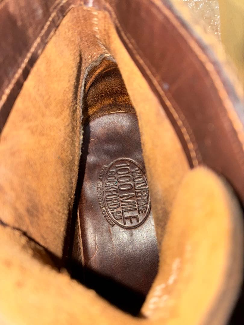 ウルヴァリン 1000マイルブーツ ホーウィン クロムエクセル W05293