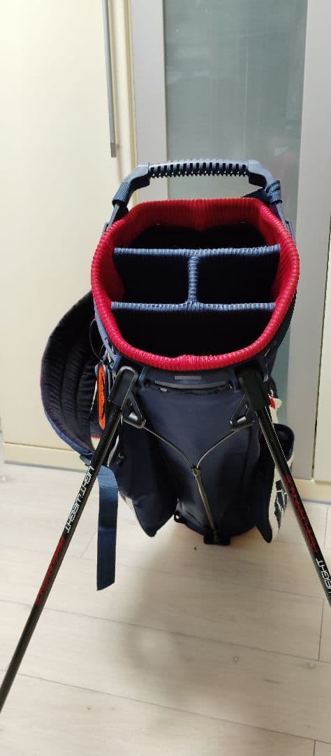 SUN MOUNTAIN スタンドバッグ ネイビー/レッド/ホワイト