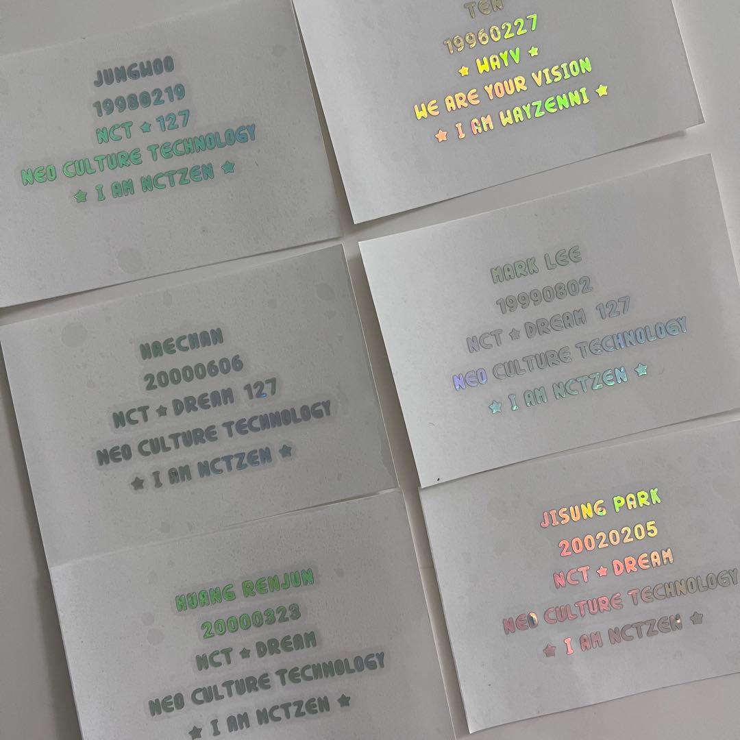 【106】ペンライト　ステッカー　オーダー　Kep1er