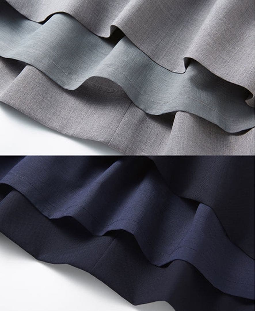 お値下げ♡familiar♡現行品ワンピース♡100♡ネイビー♡