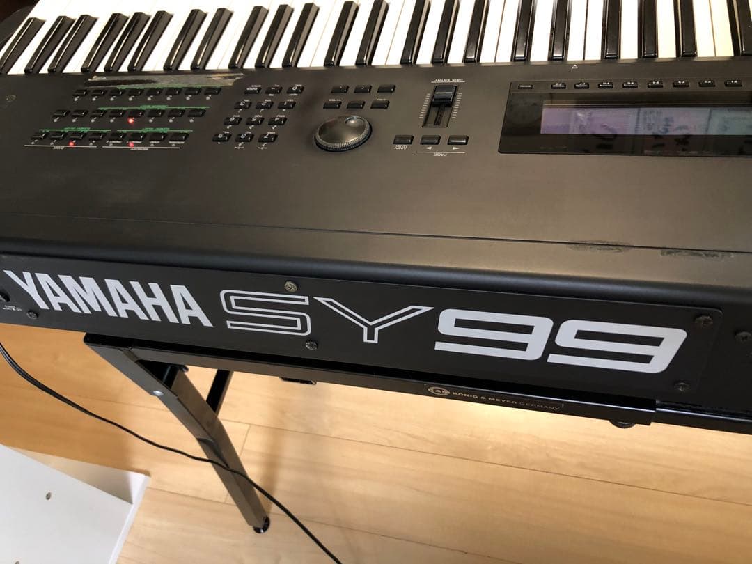 翌*ん様 YAMAHA SY99 シンセサイザー【一部難あり】