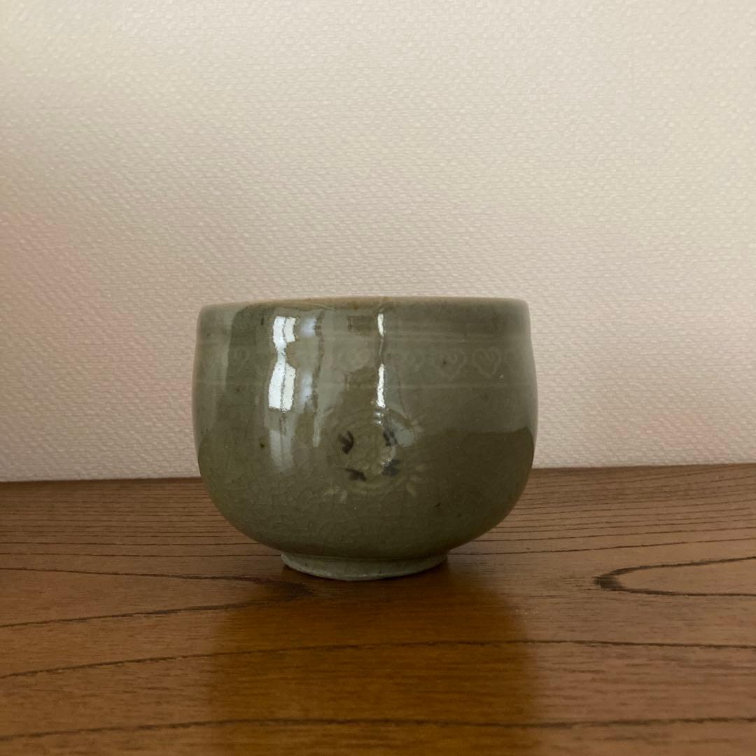 抹茶用　筒茶碗