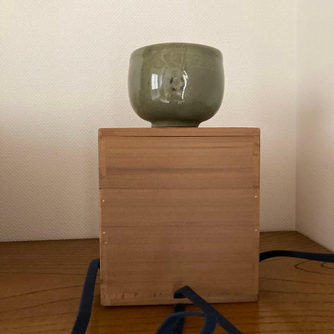 抹茶用　筒茶碗