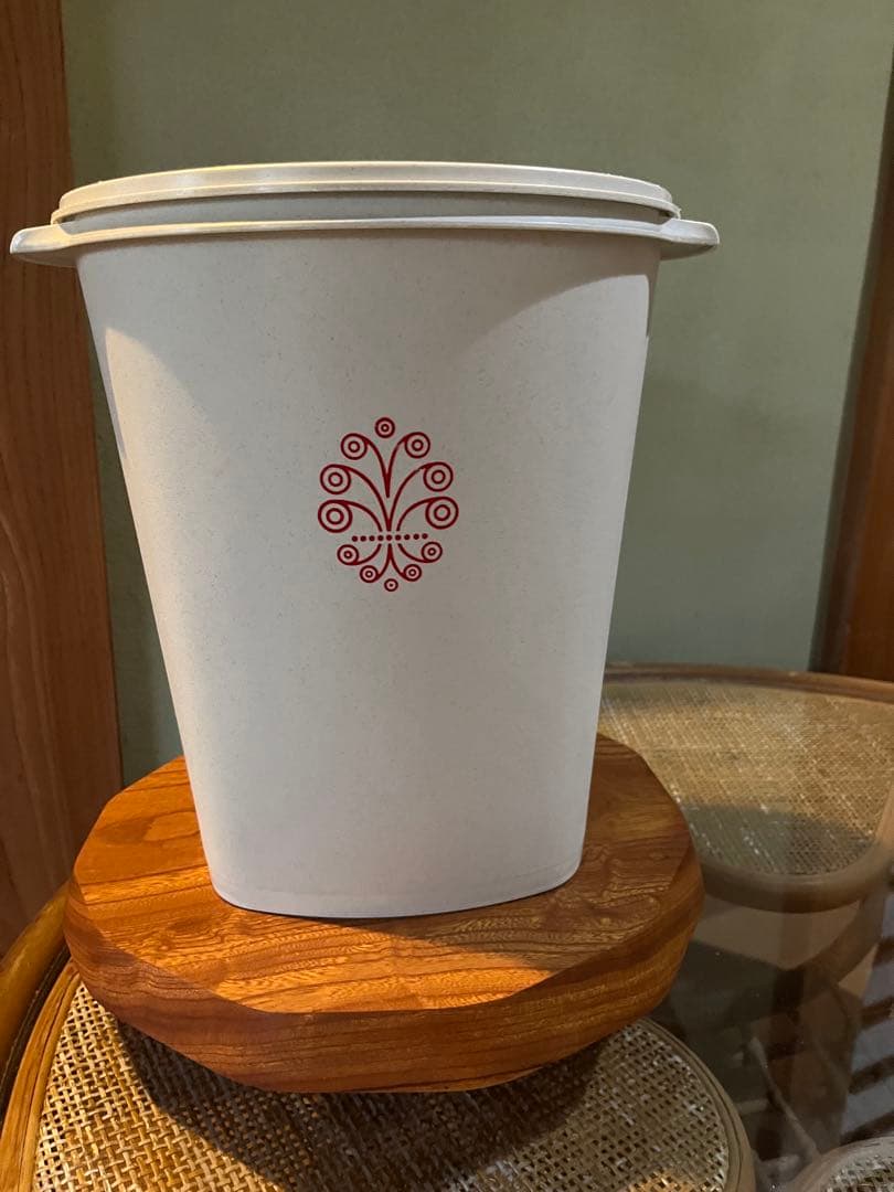 タッパーウエア　マキシクイーンデコレーター　レトロ