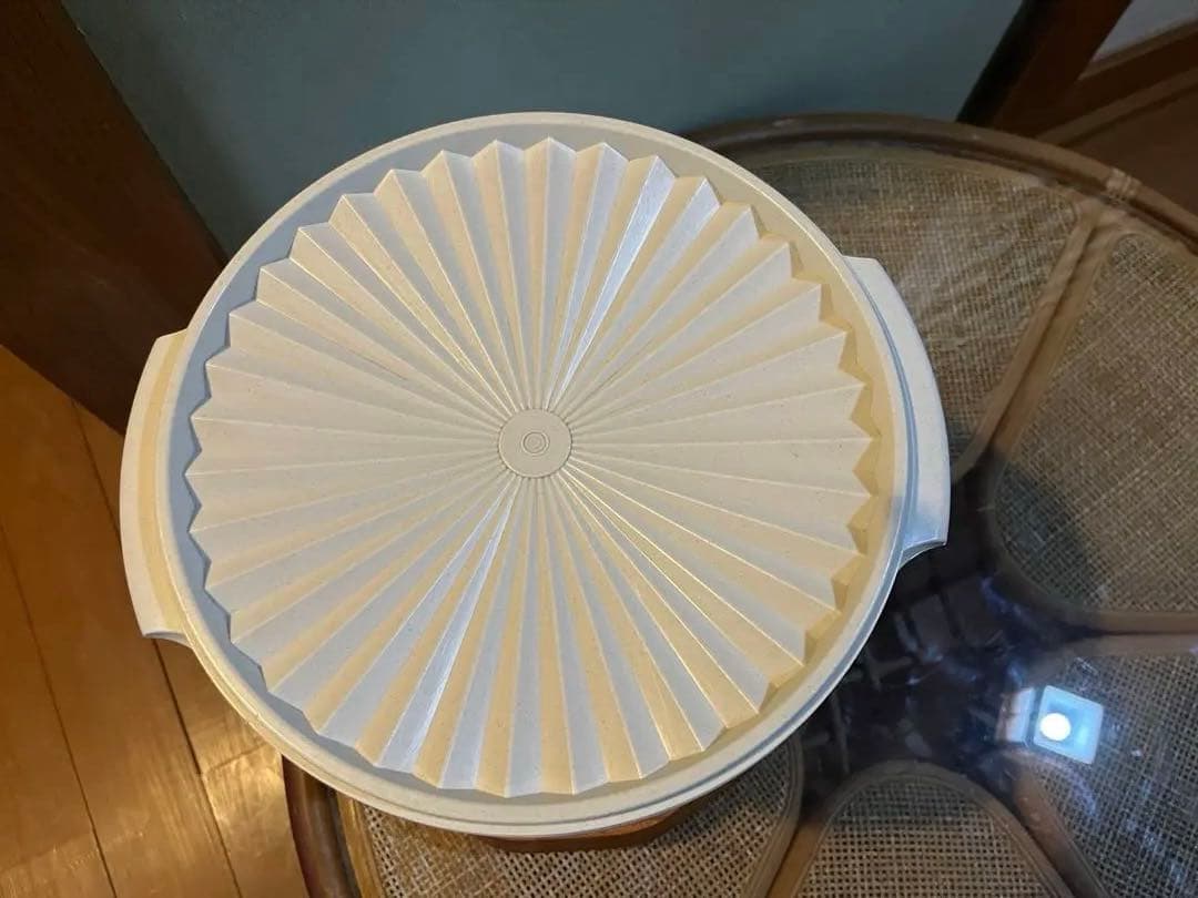 タッパーウエア　マキシクイーンデコレーター　レトロ