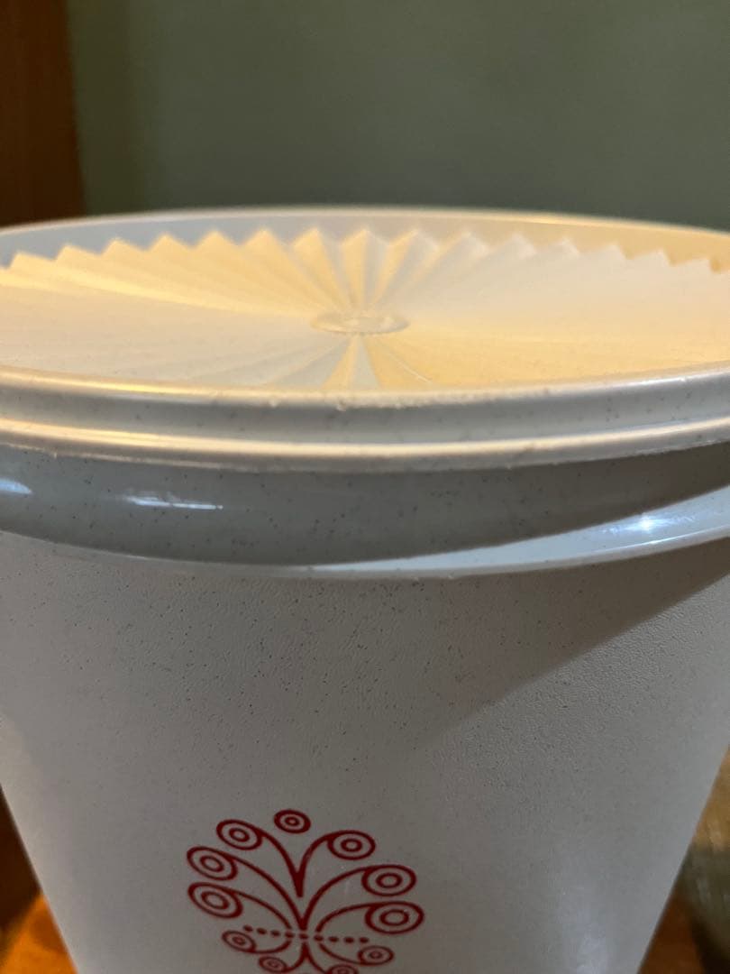 タッパーウエア　マキシクイーンデコレーター　レトロ