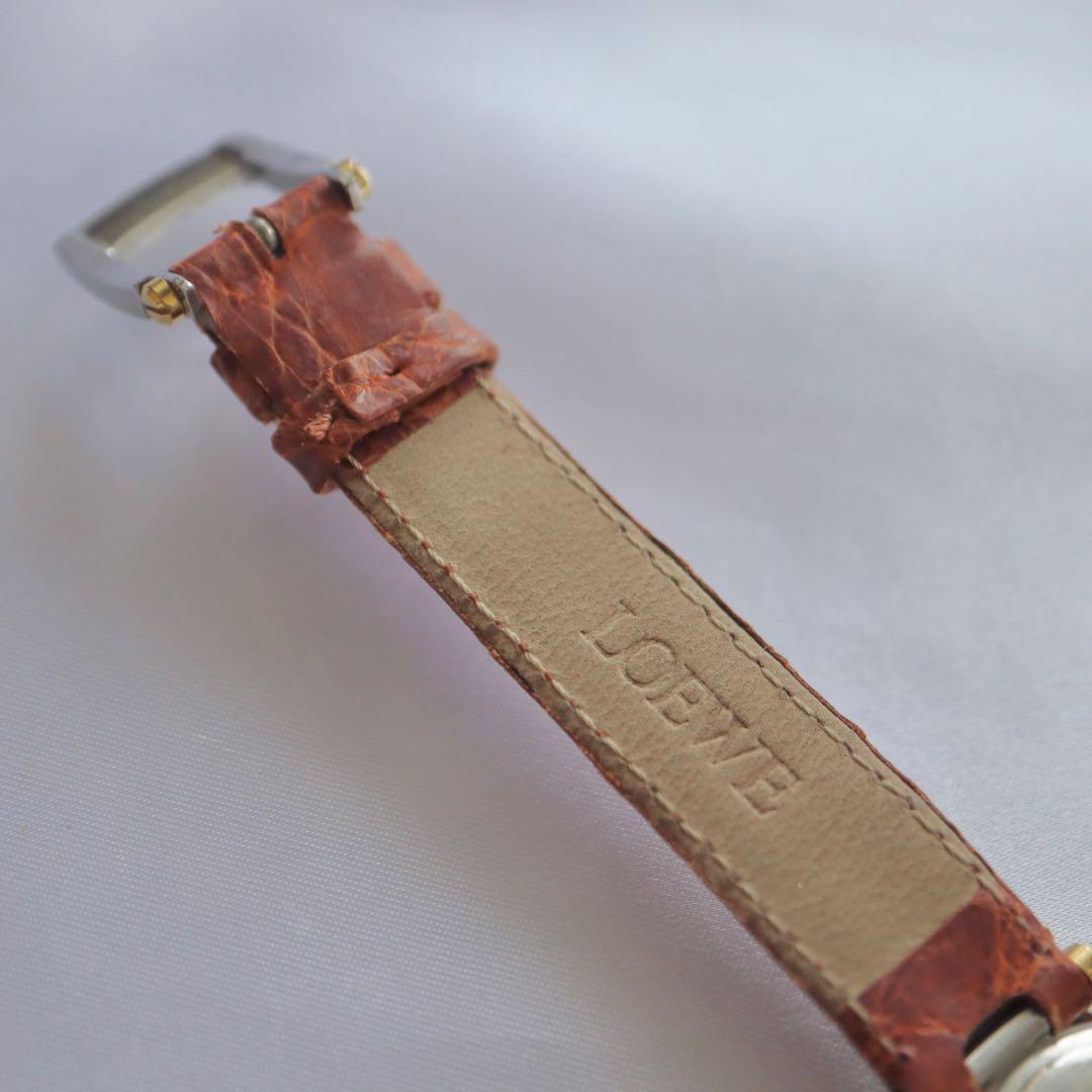 LOEWE アナグラム シルバー ヴィンテージ レディース腕時計 1416