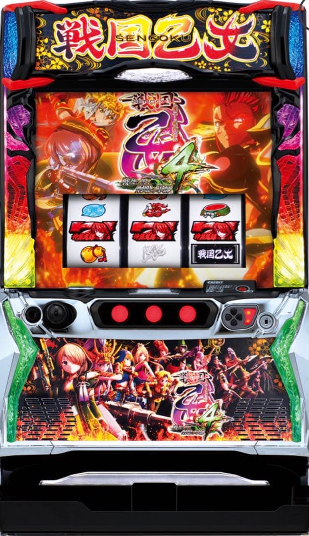 在庫処分セール！スマスロ戦国乙女4 実機！ 安心のユニット付！ 送料込