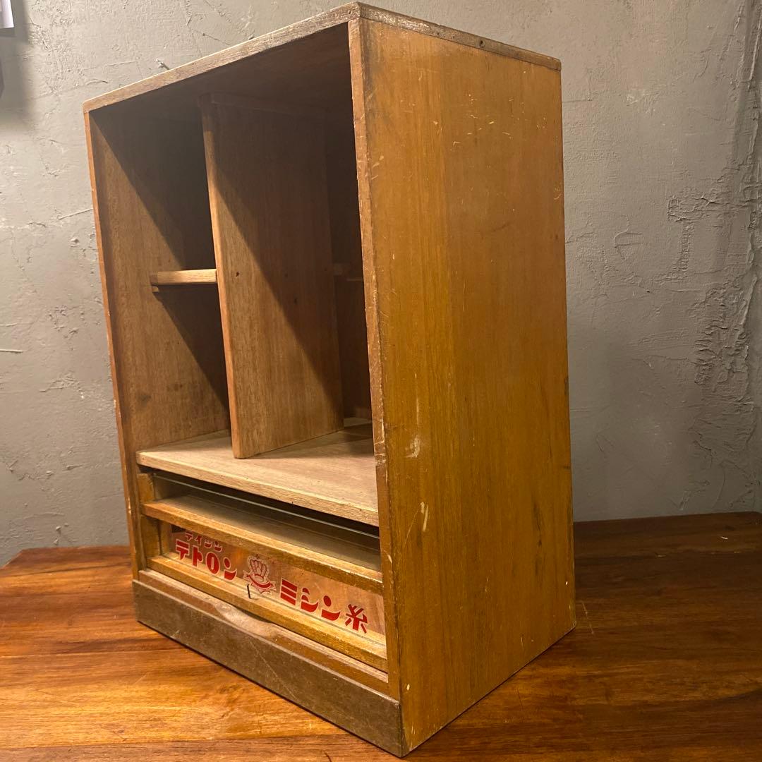 昭和レトロ テイジン テトロンミシン糸 ディスプレイケース 什器