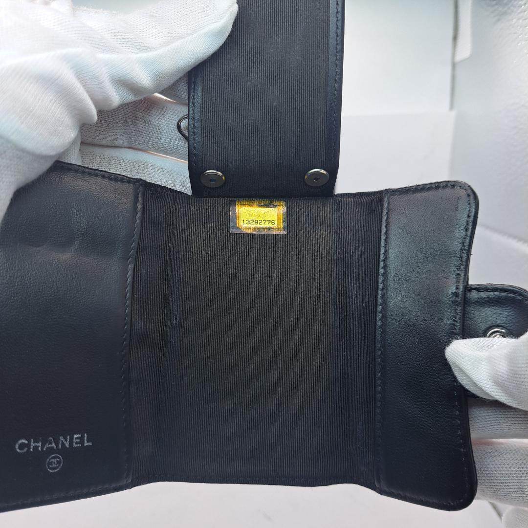 プロフ確認❤️おまとめ割　CHANEL　キーケース　マトラッセ　ブラック