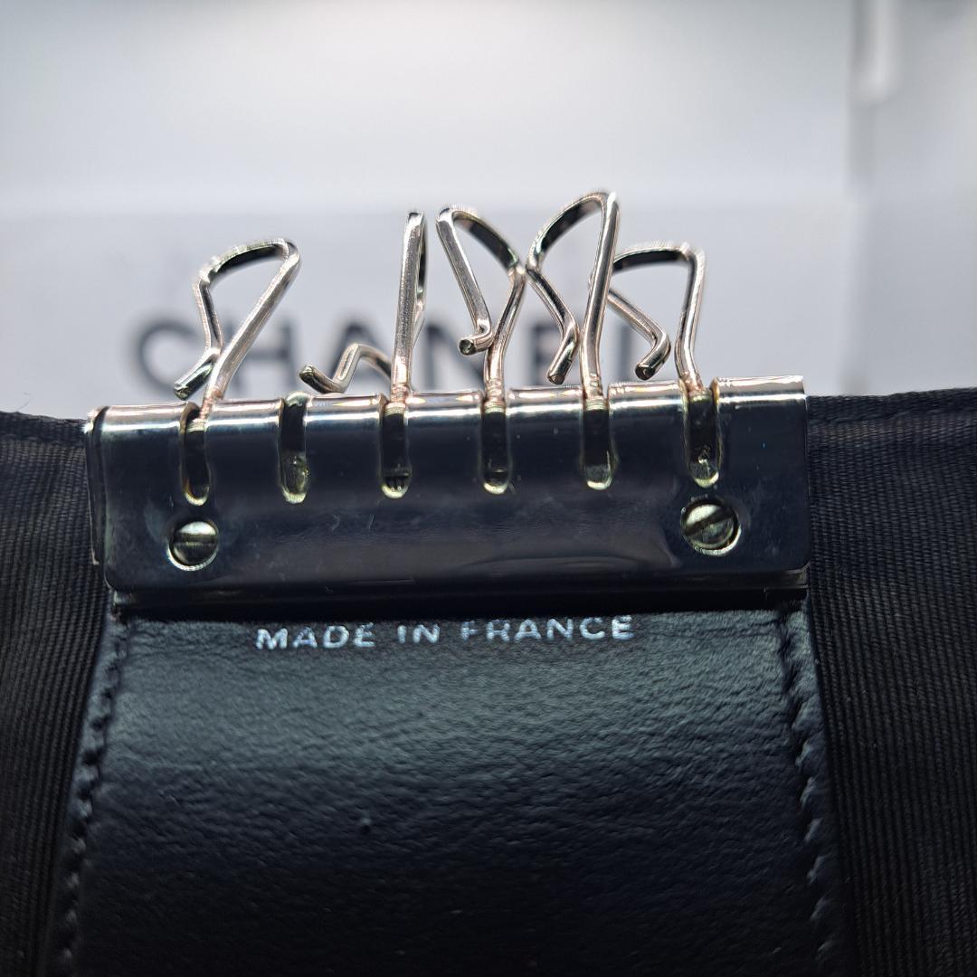 プロフ確認❤️おまとめ割　CHANEL　キーケース　マトラッセ　ブラック