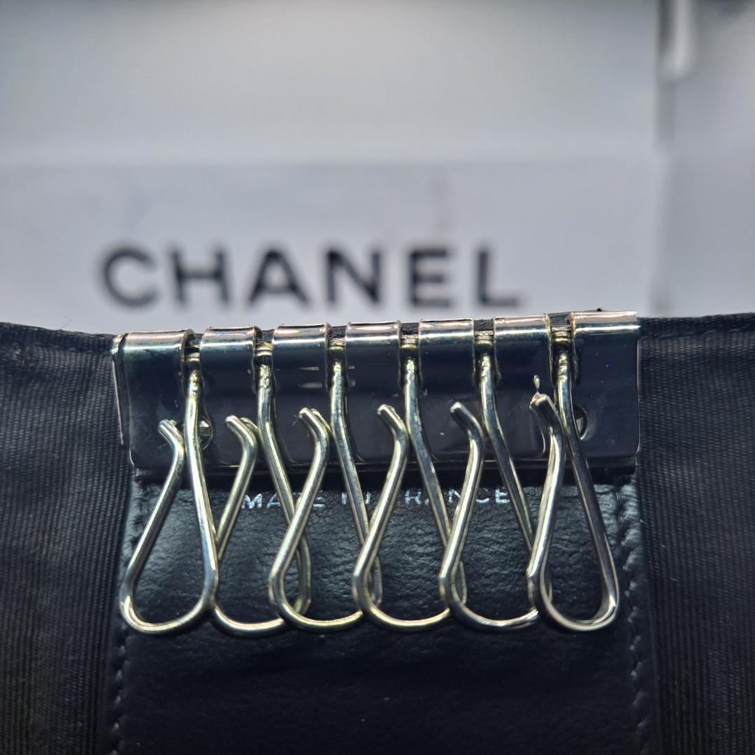 プロフ確認❤️おまとめ割　CHANEL　キーケース　マトラッセ　ブラック