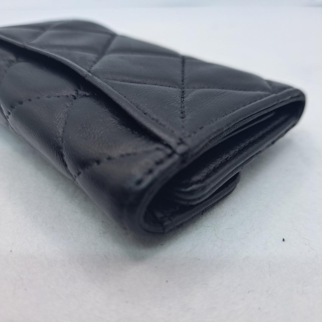 プロフ確認❤️おまとめ割　CHANEL　キーケース　マトラッセ　ブラック