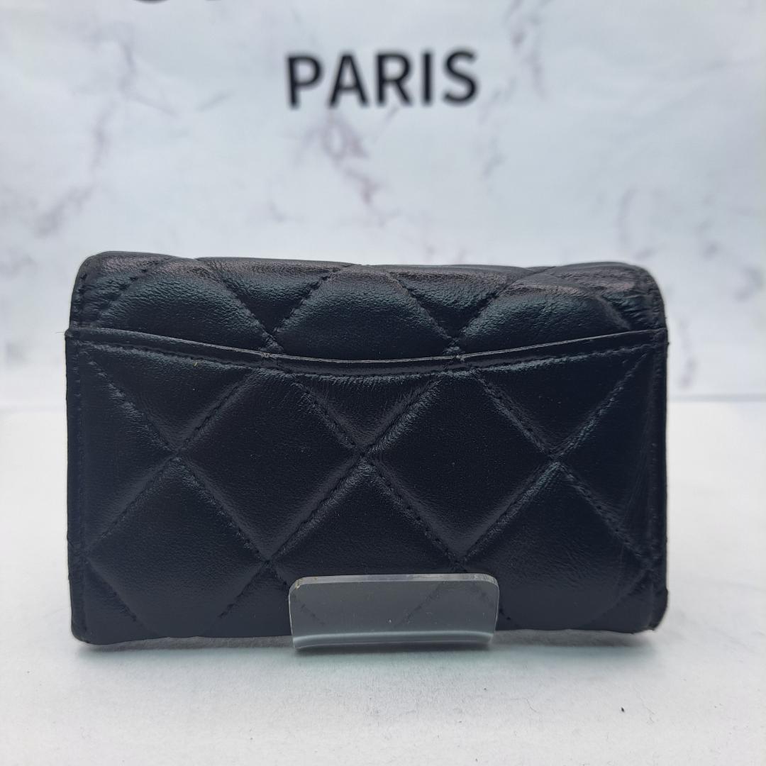 プロフ確認❤️おまとめ割　CHANEL　キーケース　マトラッセ　ブラック