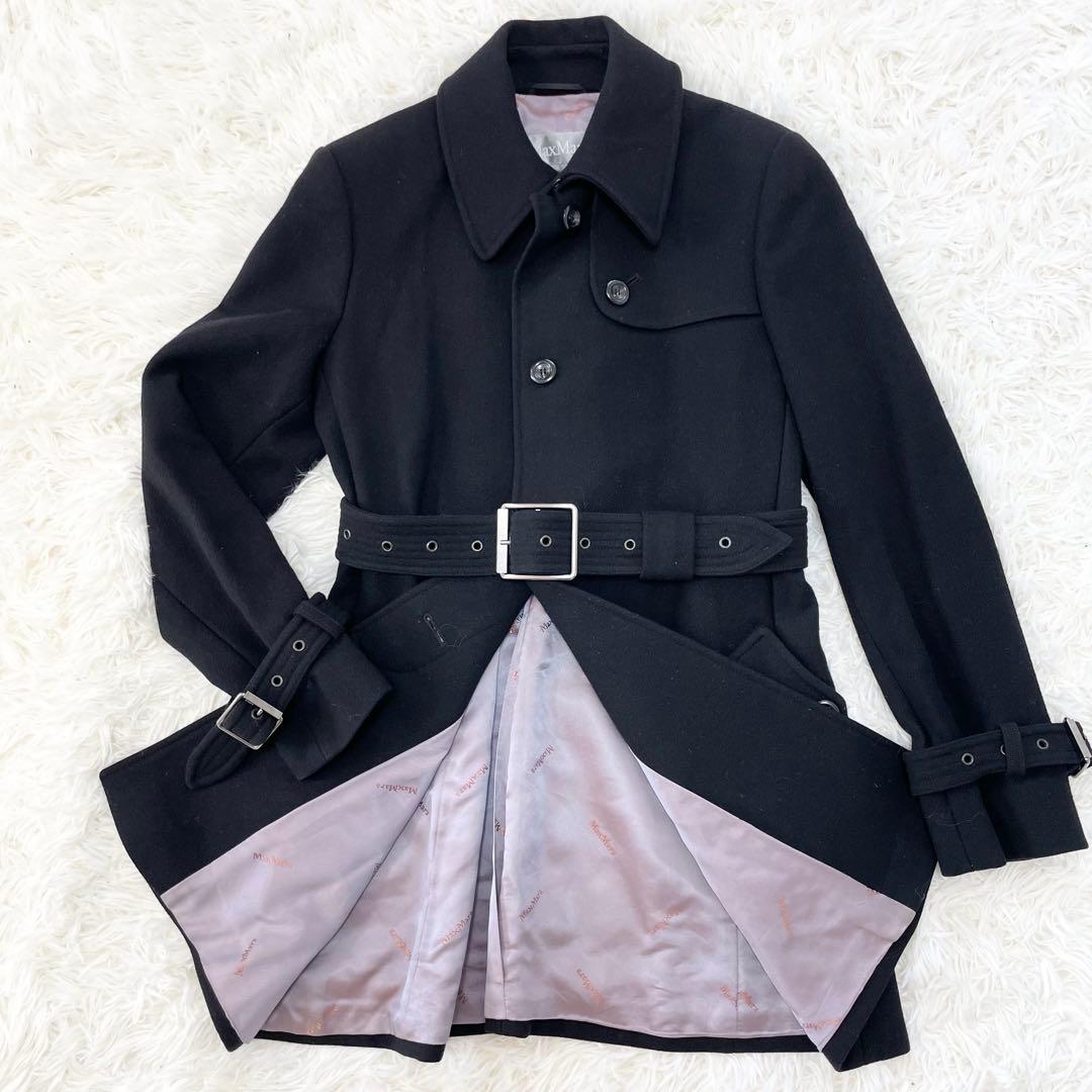 【mimi うさぎ】MaxMara マックスマーラ 銀タグ ベルテッド