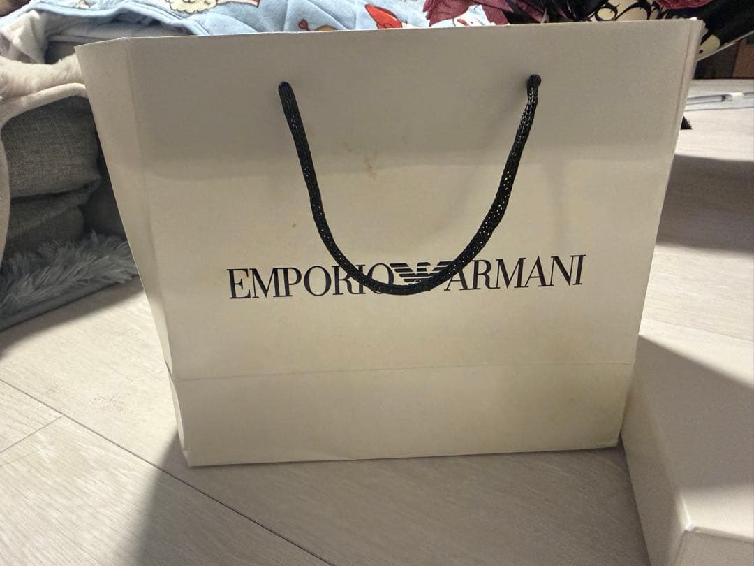 エンポリオアルマーニ 二つ折り財布 ブラック