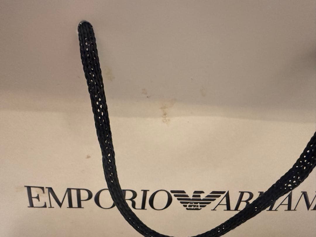 エンポリオアルマーニ 二つ折り財布 ブラック