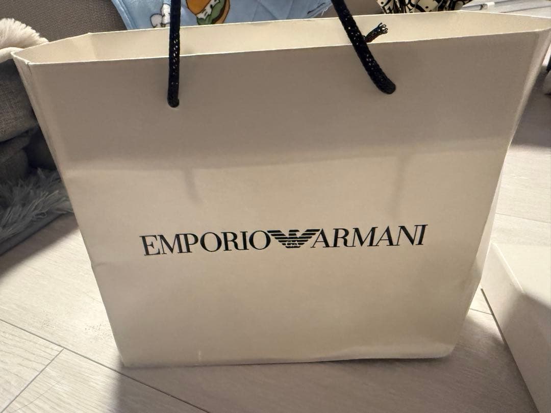 エンポリオアルマーニ 二つ折り財布 ブラック