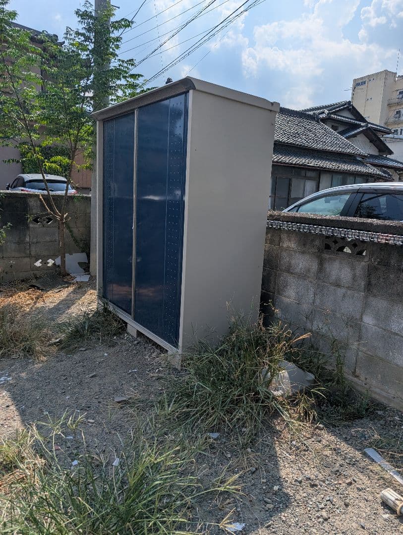 takubo 物置　ブルー