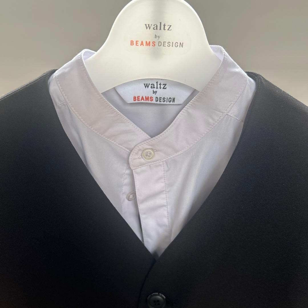 ビームスデザイン　BEAMS 入学式　男の子　ノーカラー　セットアップ　120