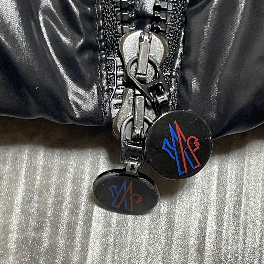 美品★モンクレール　GHANY ダウンベスト　光沢　黒　ブラック　S(0)