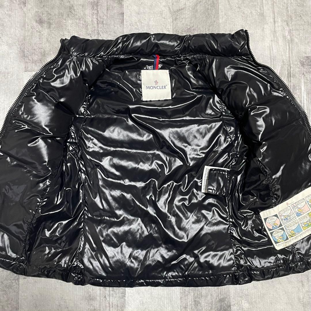 美品★モンクレール　GHANY ダウンベスト　光沢　黒　ブラック　S(0)
